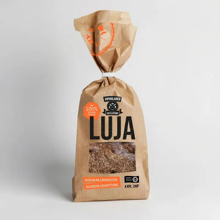 Viipurilainen 240g Luja-Pala ruisleipä 4kpl