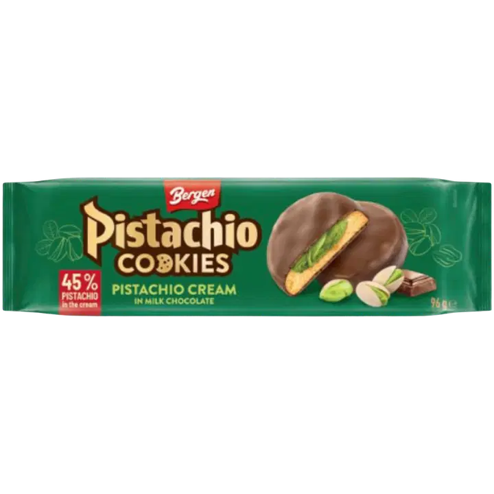Bergen Pistachio Cookies 96g