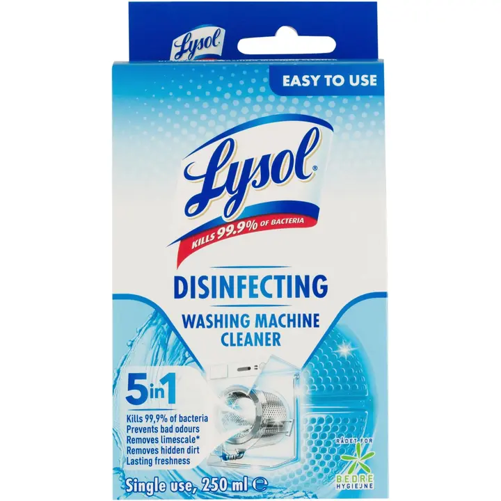 Lysol desinfioiva pyykinpesukoneen puhdistaja 250ml