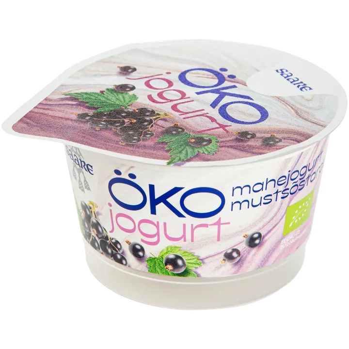 Saaremaa mahejogurt mustsõstardega 180 g