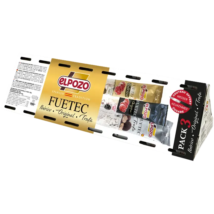 Elpozo Elpozo Fuetec 3-Pakk Noaga 470G