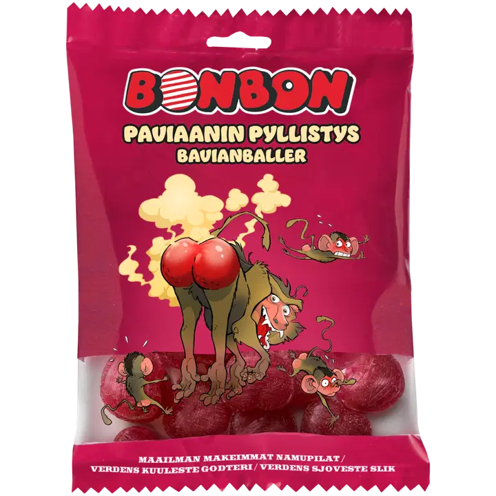 BonBon Paviaanin Pyllistys karamelli 50g
