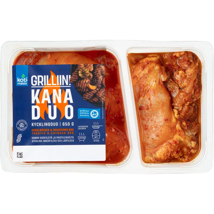 Kotimaista Kanaduo hedelmäinen ja mausteinen BBQ 650 g