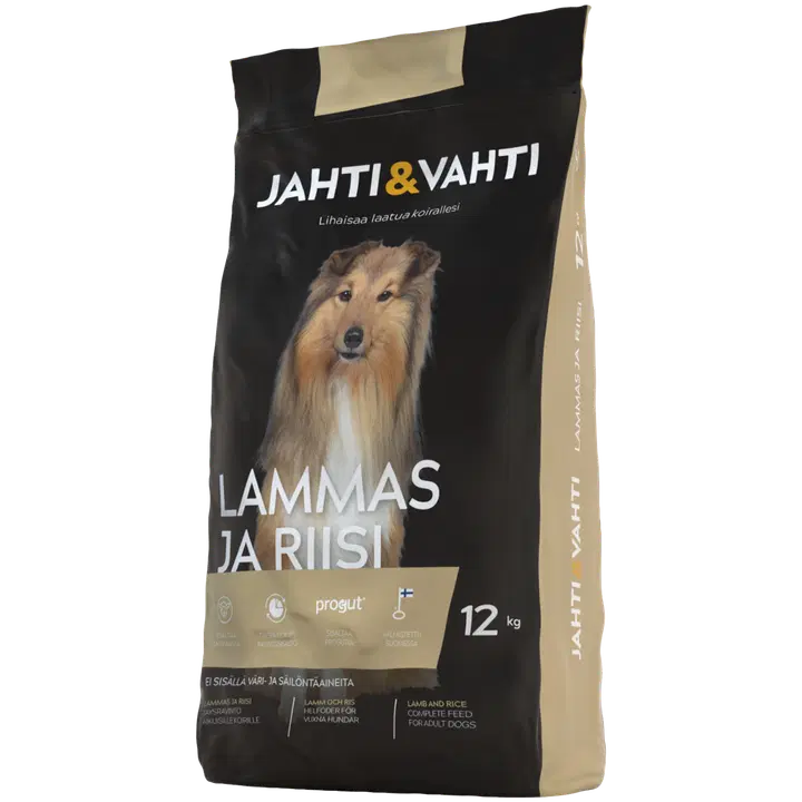 Jahti&Vahti Lammas ja Riisi 12 kg