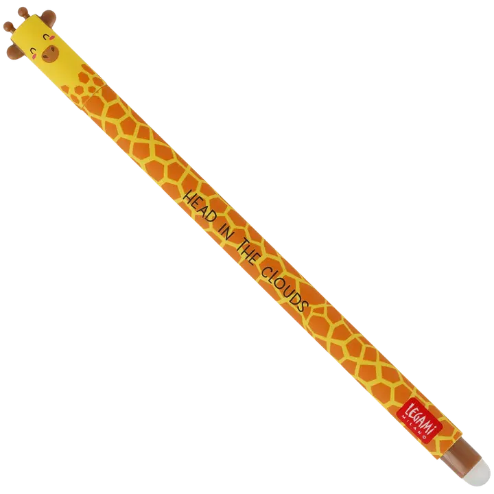 Legami kustutatav geelpliiats 0,7mm giraffe (must)