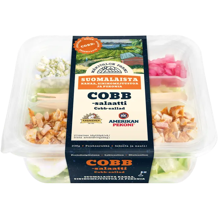 Mäkitalon Farmi Cobb-salaatti 230 g