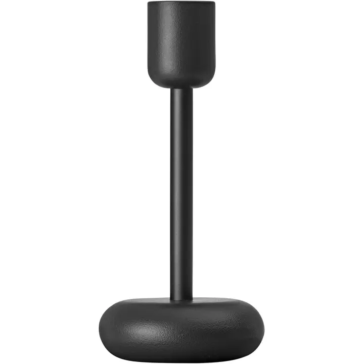 Iittala Nappula kynttilänjalka 183mm tummanharmaa