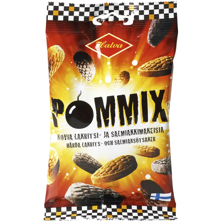 Halva Pommix salmiakki 100 g