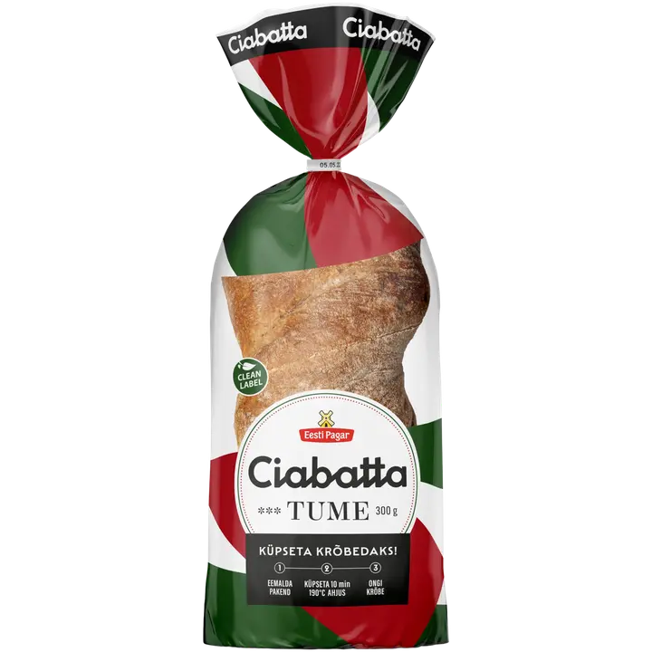 Eesti Pagar Tume Ciabatta 300 G