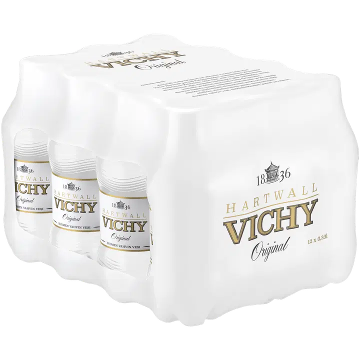 12 x Hartwall Vichy Original kivennäisvesi 0,33 l