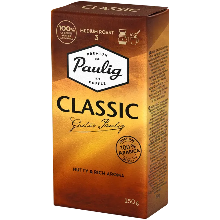 Paulig filtrikohv Classic 250 g keskmine röst