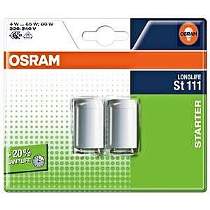 Osram sytytin Longlife ST111 4-65W 2kpl/pkt