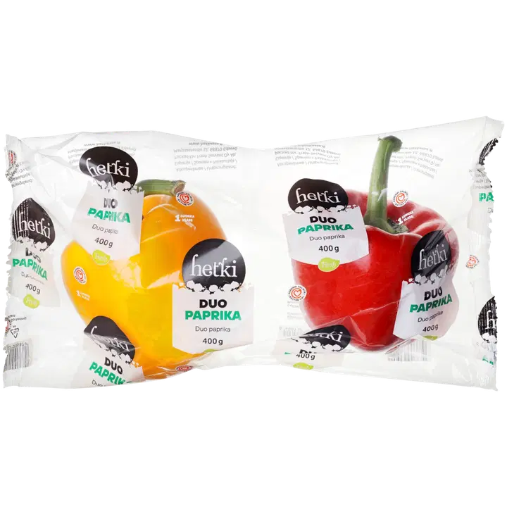 Fresh Hetki Paprika Duo 400g Pussi