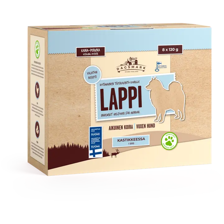 Dagsmark LAPPI kana-peruna kastikkeessa 8 x 120 g