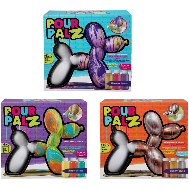 Pour Palz askartelu Balloon Dog