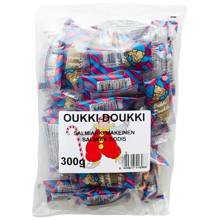 Finnsweet Oukki Doukki 300g salmiakkikarkit