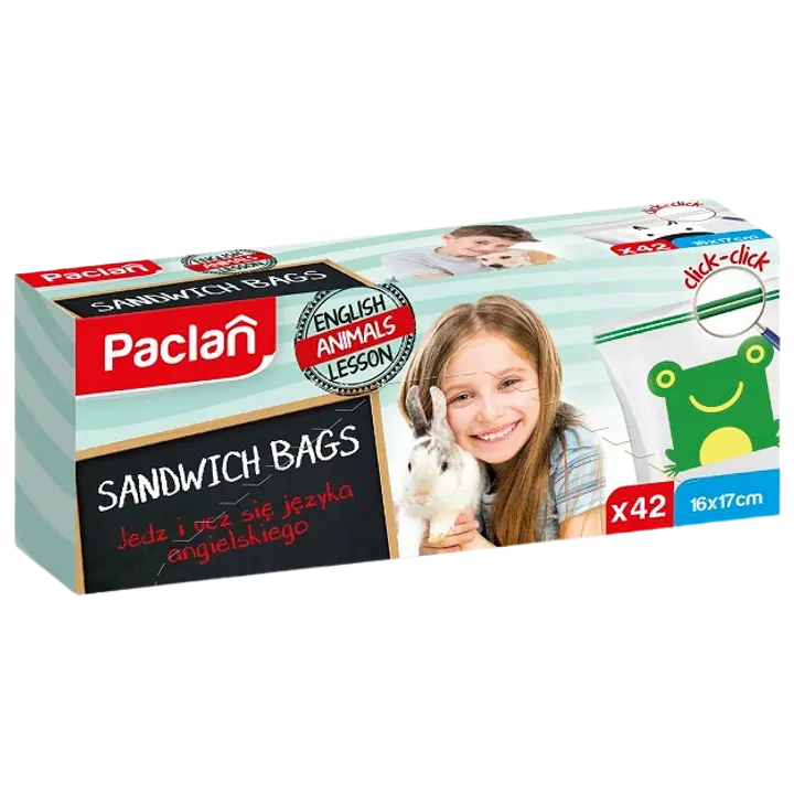 Paclan säilituskott loomadega 0,5l 42tk