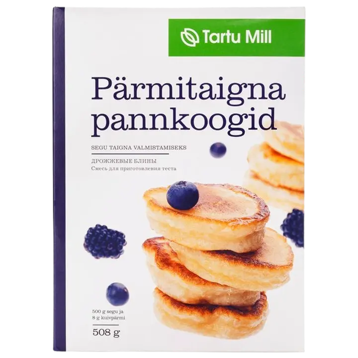Tartu Mill pärmitaigna pannkoogijahu 508 g