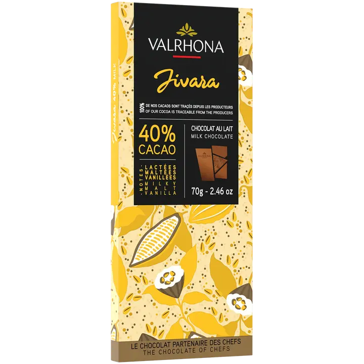 Valrhona Maitosuklaa Jivara 40% 70g