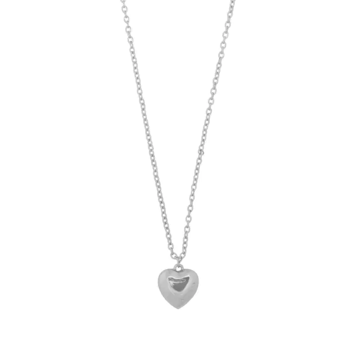 Snö of Sweden Cute iso sydän kaulakoru 50 h