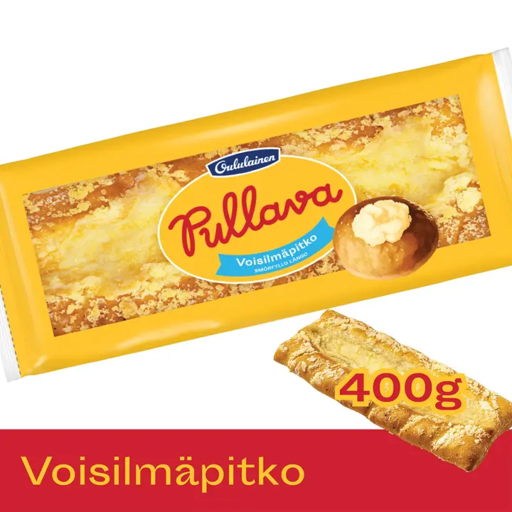 Oululainen Pullava Voisilmäpitko 400g, täytepitko