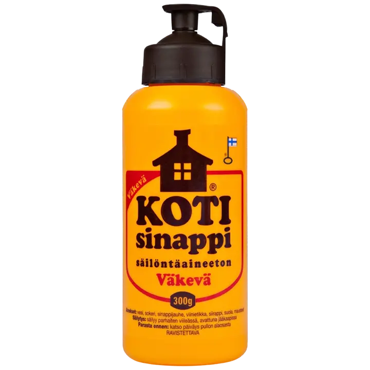KOTISINAPPI Väkevä sinappi 300g