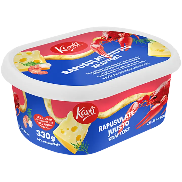 Kavli - Katkarapusulatejuusto 330g