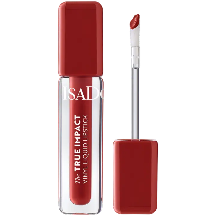 IsaDora The True Impact Vinyl Liquid Lipstick Nestemäinen Huulipuna 18 Brave 4,8 ml