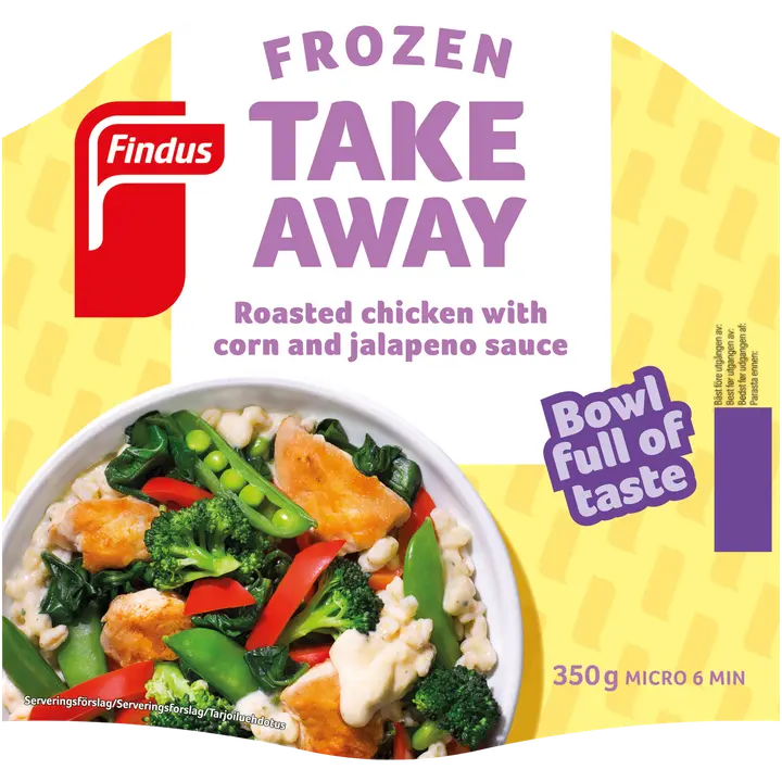 Findus Roasted chicken in corn & jalapeno sauce 350g
