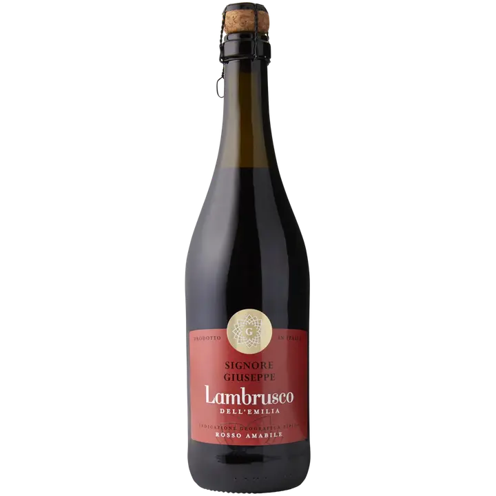Signore Giuseppe Lambrusco punaviini 8 til-% 0,75 l plo