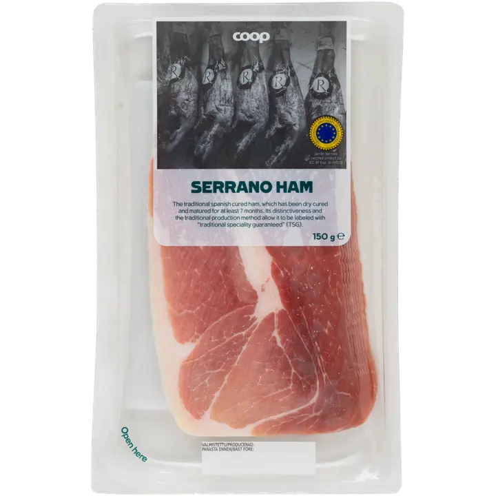 Coop serranokinkku 150 g