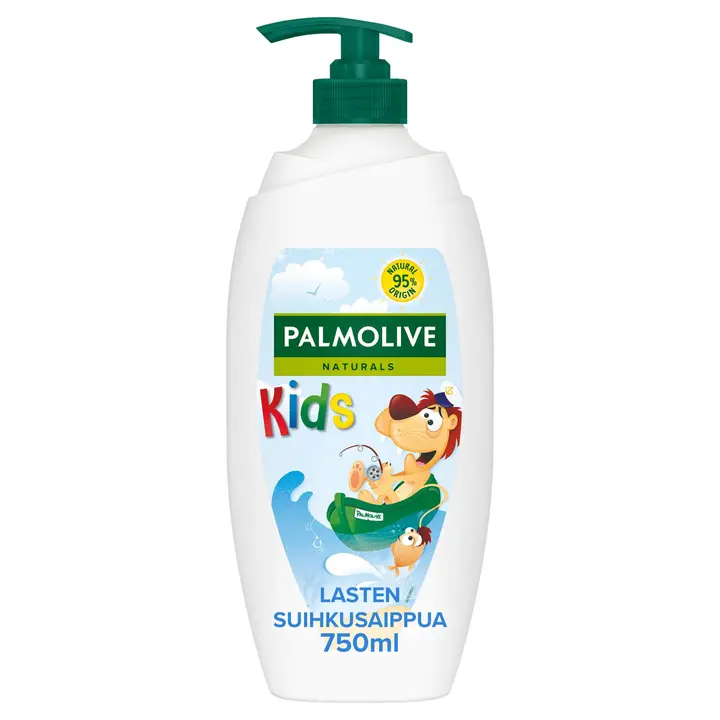 Palmolive dušigeel naturals lastele for kids 750ml pump