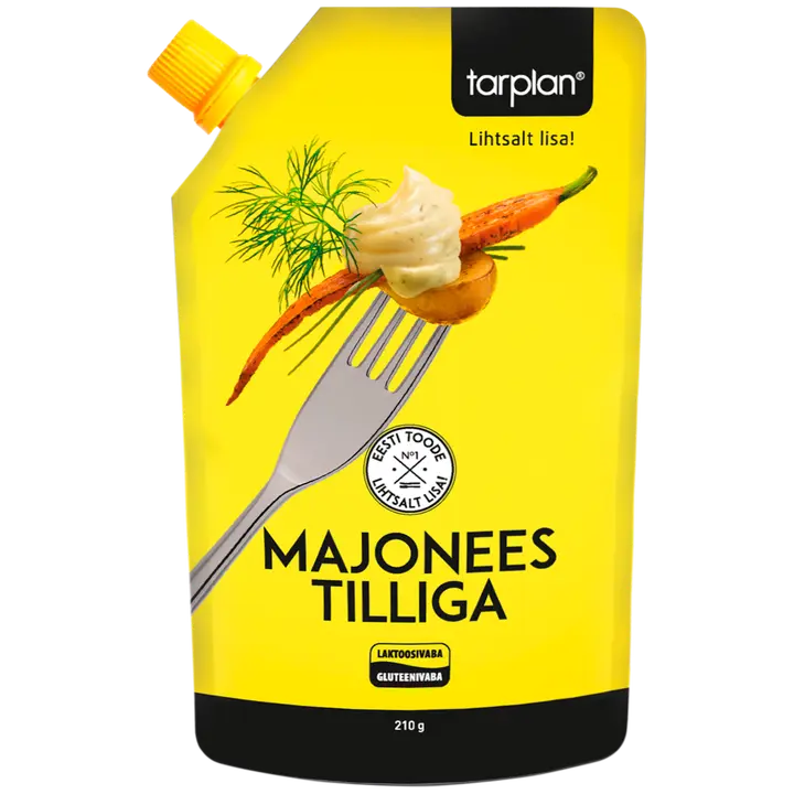 Tarplan Majonees tilliga 210 g