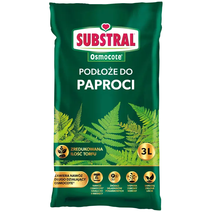 Sõnajalgade muld 3L + Osmocote