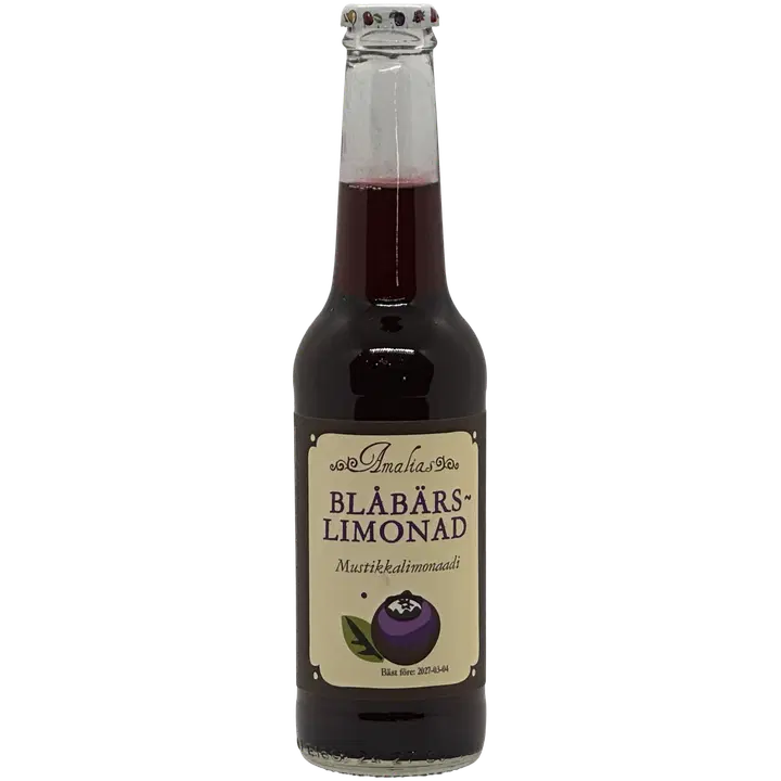 Amalias Limonadfabrik mustikkalimonadi 275 ml