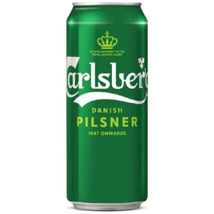 Carlsberg Pilsner olut 5 til-% tölkki 0,5 L