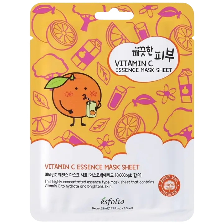Esfolio Pure Skin Vitamin C Essence Mask Sheet