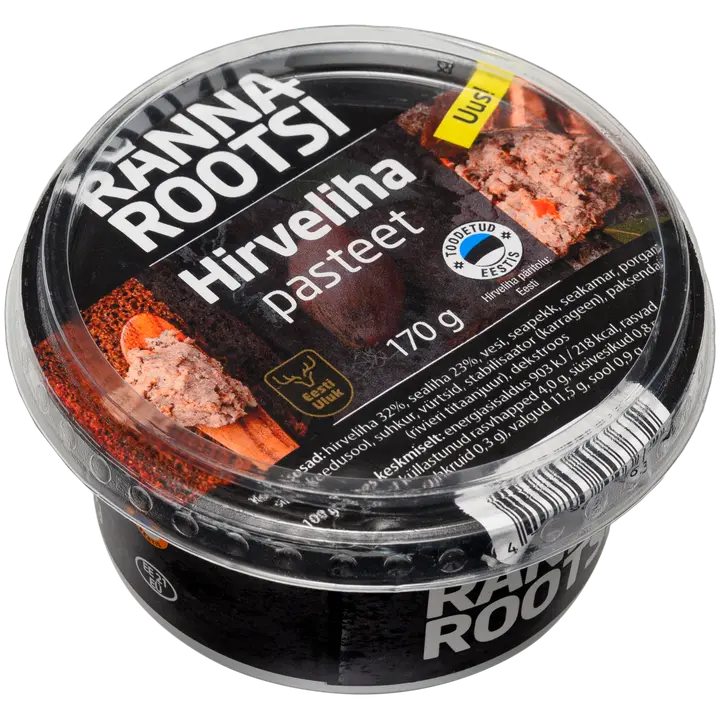 Rannarootsi Hirveliha Pasteet 170 G