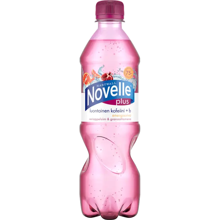 Hartwall Novelle Plus Kofeiini + B 0,5 l
