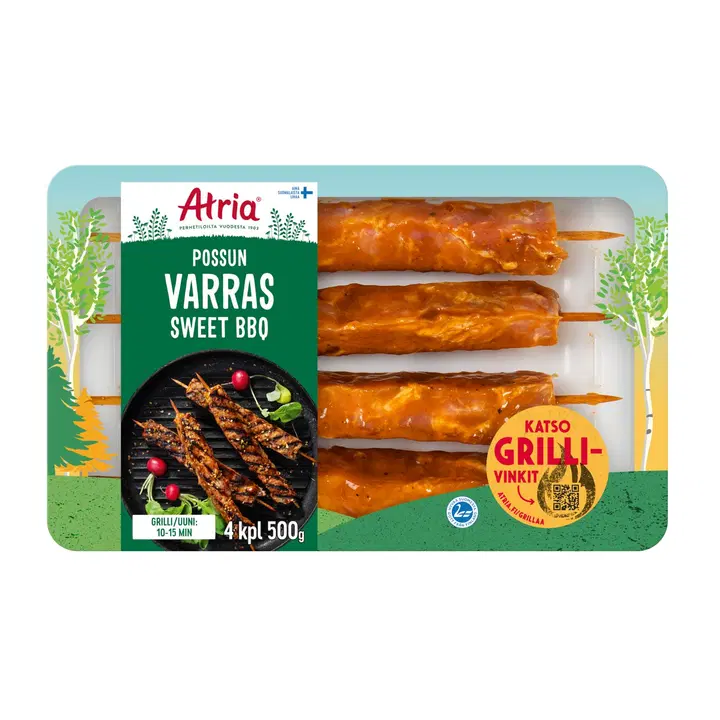 Atria Possun Varras Sweet BBQ 500g