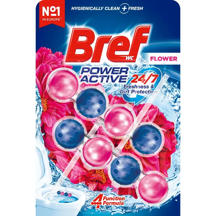 Bref 2x50g Power Active Flower WC-raikastin