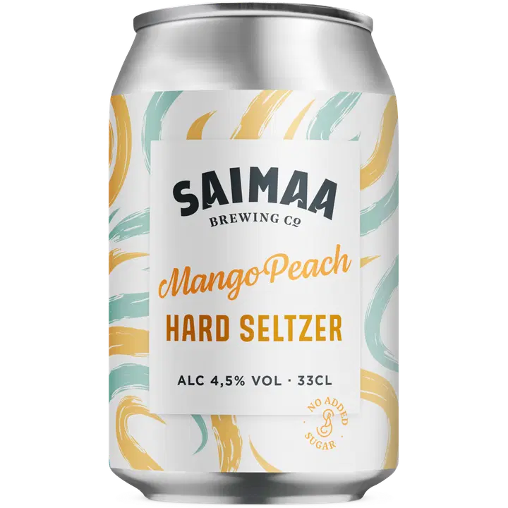 Saimaa Hard Seltzer Mango Peach 4,5% 0,33l tlk