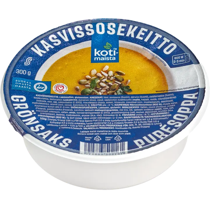 Kotimaista kasvissosekeitto 300g