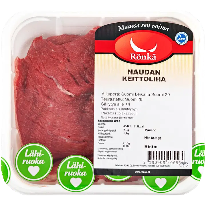 Rönkä Naudan luuton keittoliha