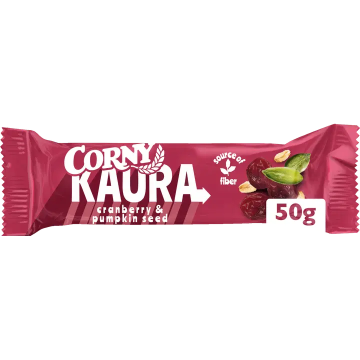CORNY Havre Cranberry & Pumpkin Seed Kaurapatukka 50g
