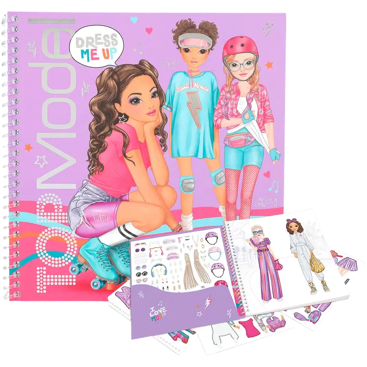 TOPModel Dress me up Tarrakirja  TINY DANCE