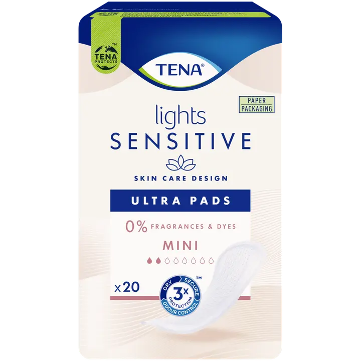 TENA lights SENSITIVE Ultra Pad Mini 20kpl
