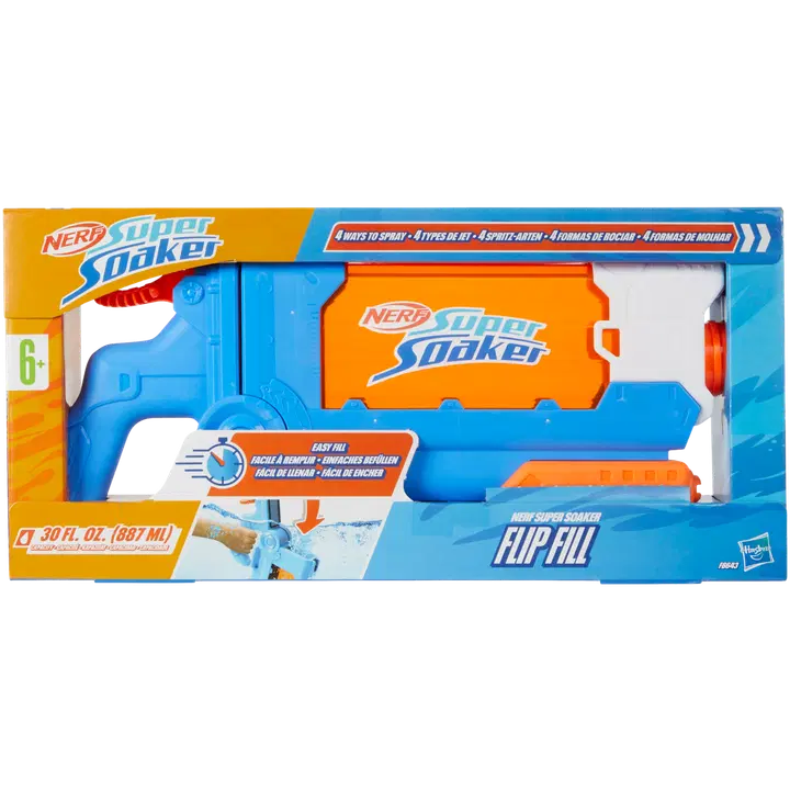 Nerf Supersoaker vesipyssy Flip fill