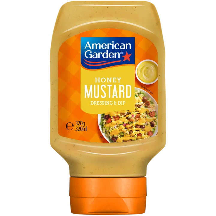 American Garden Hunaja-Sinappikastike 320ml