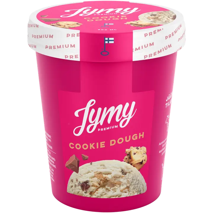 Jymy Cookie Dough kermajäätelö 500ml